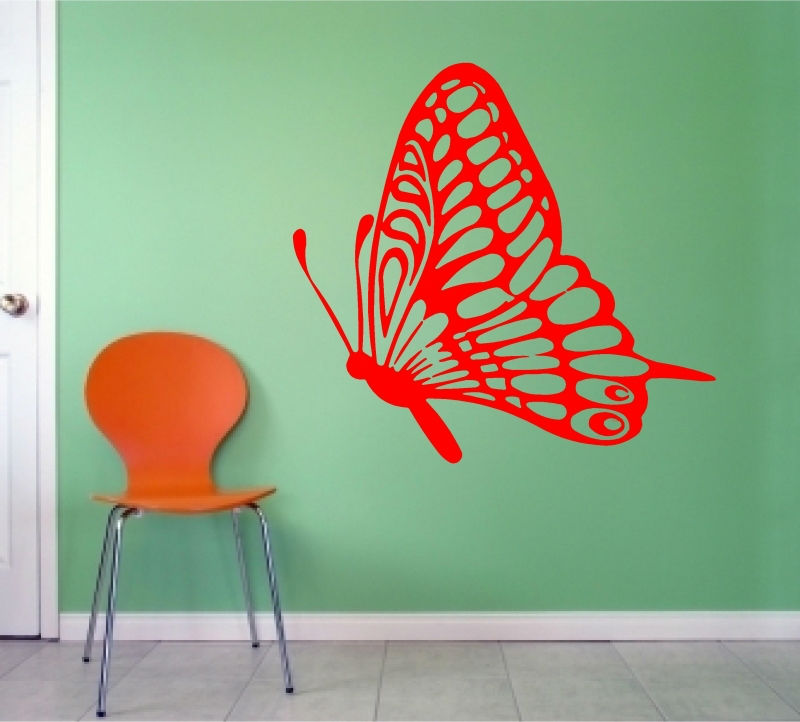 Sticker decorativ fluture varianta 7