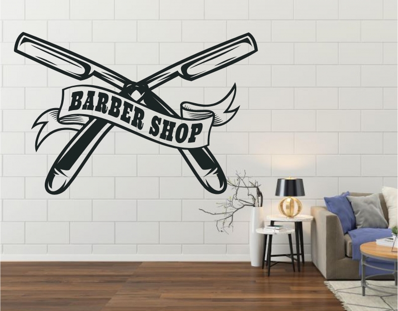 Sticker salon Barber Shop